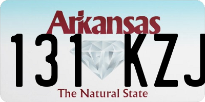 AR license plate 131KZJ