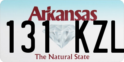 AR license plate 131KZL