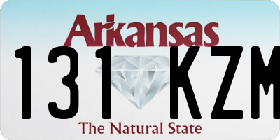 AR license plate 131KZM