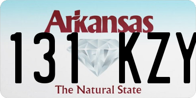 AR license plate 131KZY