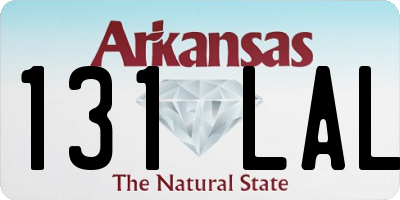 AR license plate 131LAL