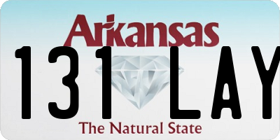AR license plate 131LAY