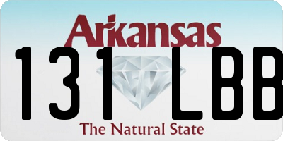 AR license plate 131LBB