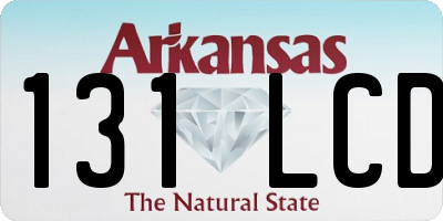 AR license plate 131LCD
