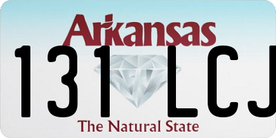AR license plate 131LCJ
