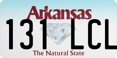 AR license plate 131LCL