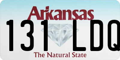 AR license plate 131LDQ