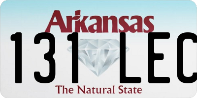 AR license plate 131LEC