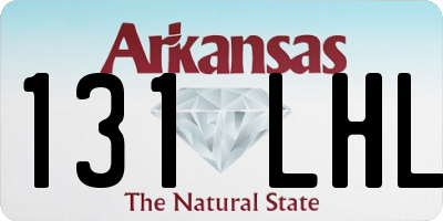 AR license plate 131LHL