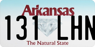 AR license plate 131LHN