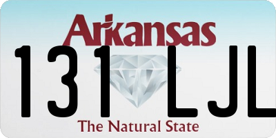 AR license plate 131LJL