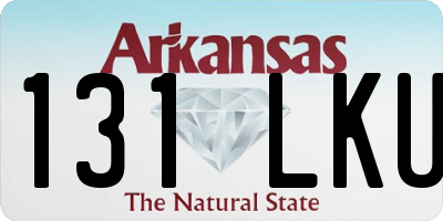 AR license plate 131LKU