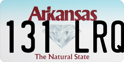 AR license plate 131LRQ