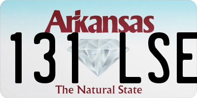 AR license plate 131LSE