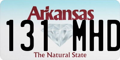AR license plate 131MHD