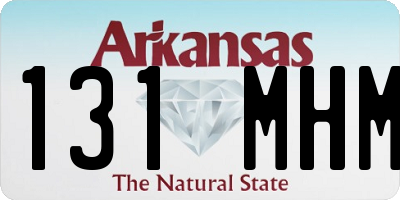 AR license plate 131MHM