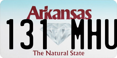 AR license plate 131MHU