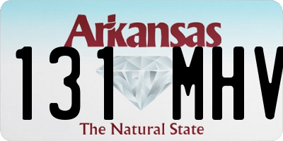 AR license plate 131MHV