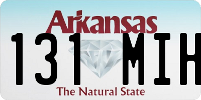 AR license plate 131MIH