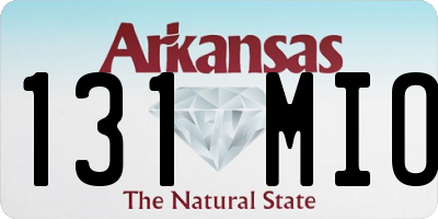 AR license plate 131MIO