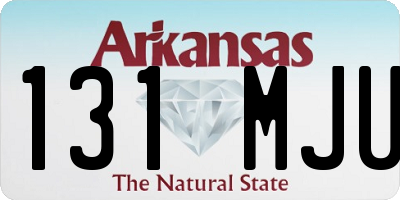AR license plate 131MJU