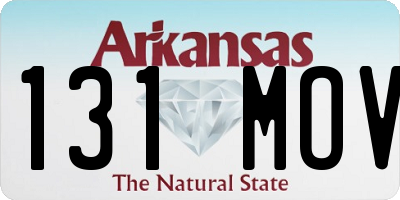 AR license plate 131MOV