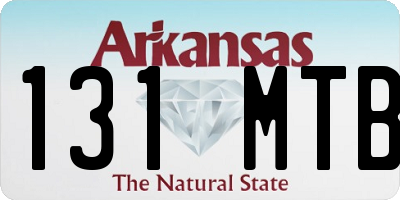 AR license plate 131MTB