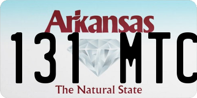 AR license plate 131MTC