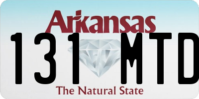 AR license plate 131MTD