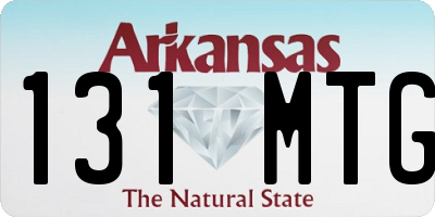 AR license plate 131MTG