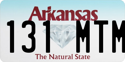 AR license plate 131MTM