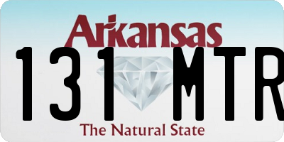 AR license plate 131MTR