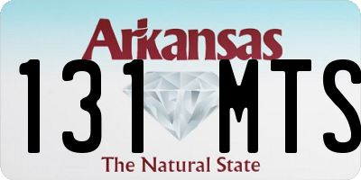 AR license plate 131MTS