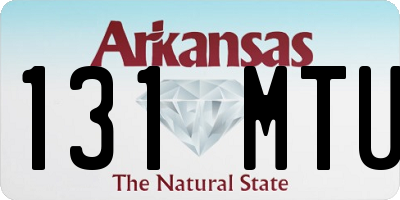 AR license plate 131MTU