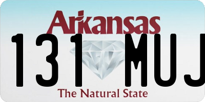 AR license plate 131MUJ