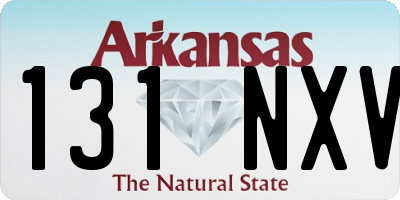 AR license plate 131NXV