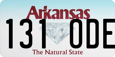 AR license plate 131ODE