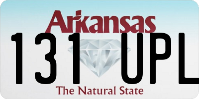 AR license plate 131UPL