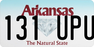 AR license plate 131UPU