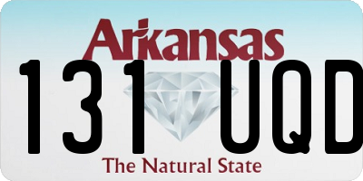 AR license plate 131UQD