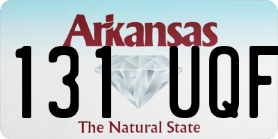 AR license plate 131UQF