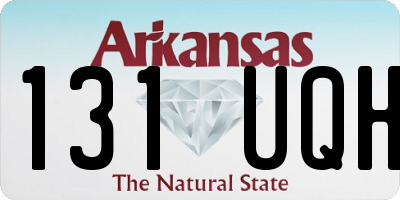 AR license plate 131UQH