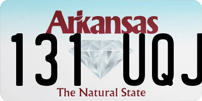 AR license plate 131UQJ