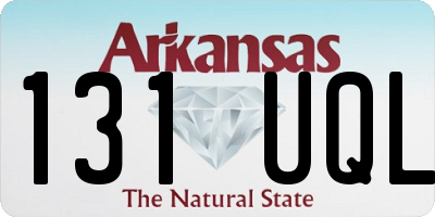 AR license plate 131UQL