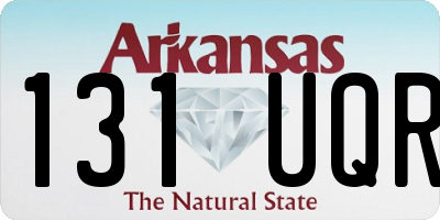 AR license plate 131UQR