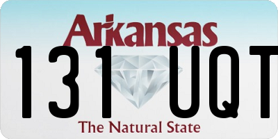 AR license plate 131UQT