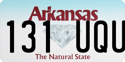AR license plate 131UQU