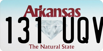 AR license plate 131UQV