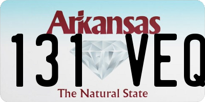 AR license plate 131VEQ