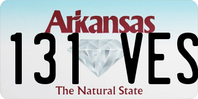 AR license plate 131VES